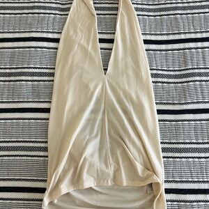 Reformation Cream Tank Top